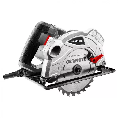 Circular saw 1500W 185/20Mm 5.7Kg M:65Mm Graphite