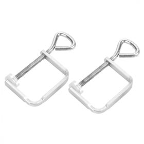 Clamp 2Pcs For Sinhez Mer.Mower 58G495 Graphite