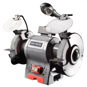 Doppelschleifer, 370 W, 150 mm, 9,5 kg, Graphit