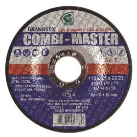 CUTTING DISC FOR METAL GRANIFLEX 40001 115*1*22MM