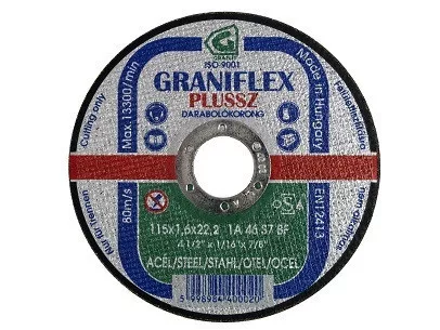CUTTING DISC FOR METAL GRANIFLEX 40019 125*3,2*22MM