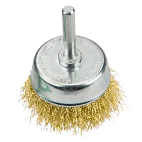 TOPFBÜRSTE MIT SCHNALLE 75MM KUPFERFASER VERTO