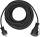 Extension Cord 15M Black H05R Ip44 1161510 Brennenstuhl Rubber