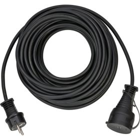   Cablu prelungitor 25m negru H05R Ip44 1161550 Brennenstuhl cauciuc
