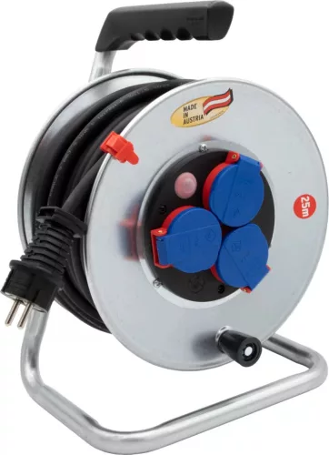 Kábeldob 25m 3d.230v/16a ip44 1197058154 brennenstuhl fém