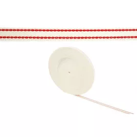 Roller Blind Strap 14Mm Q 50M. White/Red