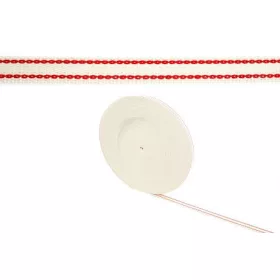 Roller Blind Strap 23Mm Q 100M. White/Red