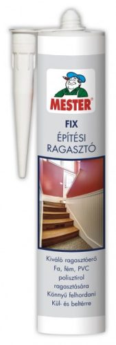 Fix Épitési Ragasztó Fehér 310Ml Mester 060