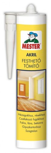 Akril Tömítő 310Ml Barna Festhető Mester