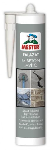 FALAZAT ÉS BETON JAVÍTÓ 310 ML SZÜRKE MESTER