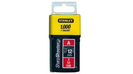 STAPLES TYPE A 12MM 1000DB STANLEY 1-TRA208T