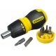 Screwdriver Ratchet+6Bit Handle Stanley* 0-66-358
