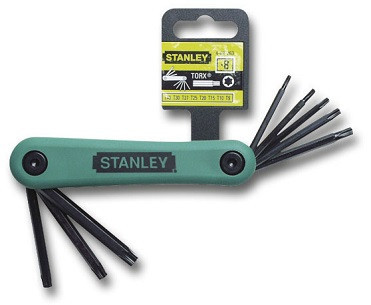 Imbuszkulcs Klt. 7R. Torx T9-40 Stanley* 4-69-263