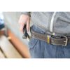 Leather Belt 135*5,2Cm Black Fatm. - Stanley 71182 Stst1-80119