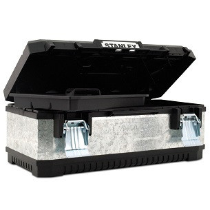 Toolbox 26 Metal/Plastic Galvanised Stanley* 1-95-620