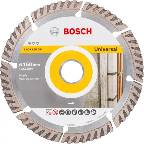 DIAMOND CUTTING DISC UNIVERSAL BOSCH 230Q 2608615066