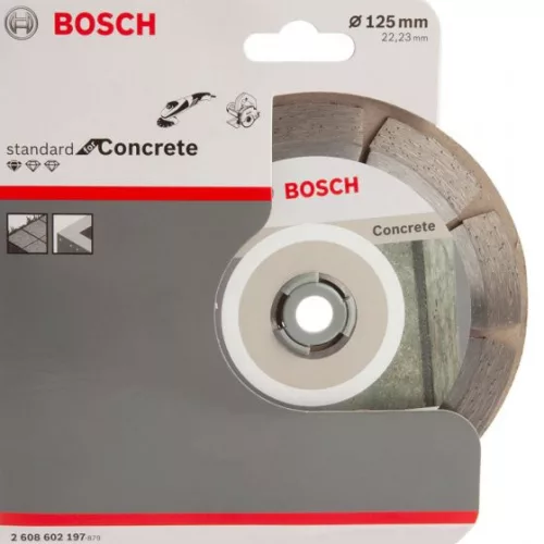 DIAMOND CUTTING BLADE CONCRETE BOSCH 125Q 2608602197