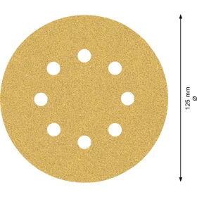 CSISZOLÓLAP EXCENTER 125 P60 BOSCH 5DB 2608900804