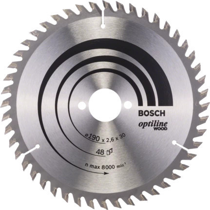 FIERĂSTRĂU CIRCULAR CU PANOU VIDIA 190X30 48F. BOSCH 2608640617