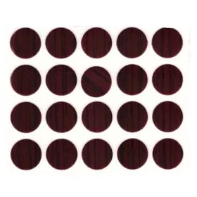 Schraubenabdeckung 13Mm Selbstklebend Kunst 50Stk Mahagoni
