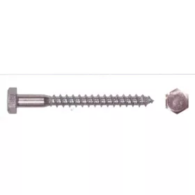 Állványcsavar Horganyzott 100Db/Cs 6*50 Mm