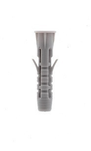 Dowel Plastic Grey 100Pcs/Pack 12*70 Mm
