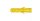 Dowel Plastic Yellow 100Pcs/Pack 12*60 Mm