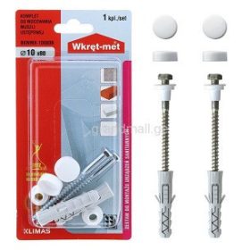 Wc Fixing Set.Hex Head 10*80Mm 2Pcs/Box Bkmm,Add.