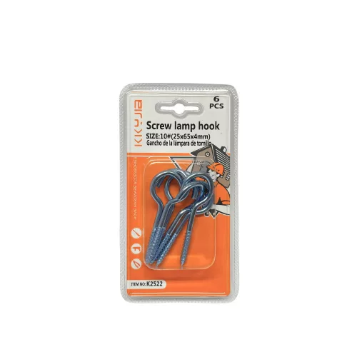 Cârlig pentru lampă 4,5*65 mm 6 buc/set K2522