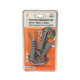 Cârlig pentru lampă 5*100 mm Müa. Cu dibluri 3 buc. K3012