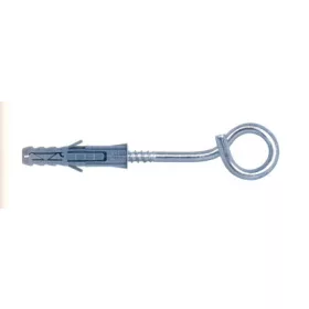 Cârlig pivotant cu filet de lemn + diblu Hx-12 6*120 mm