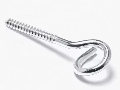 Cârlig de leagăn din lemn, filetat, galvanizat, 8*135 mm