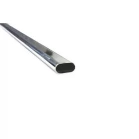 Wardrobe Rod Metal Oval 3M 30*15Mm Chrome 15512