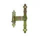 Gate Hinge with Bolt Decorative 20Cm Pcs Yellow Galvanized