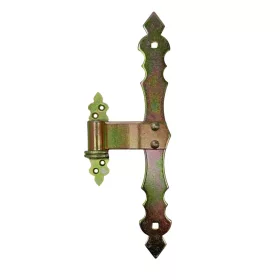 Gate Hinge with Bolt Decorative 30Cm Pcs Yellow Galvanized