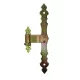 Gate Hinge with Bolt Decorative 30Cm Pcs Yellow Galvanized