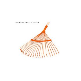 Leaf Broom With Handle 22F.40Cmtruper Stick Em-22A Metal