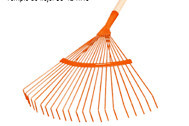 Leaf Broom With Handle 22F.40Cmtruper Stick Em-22A Metal