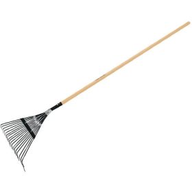 Leaf Broom With Handle 18 F.48Cm Truper Rigid Emx-18 Metal
