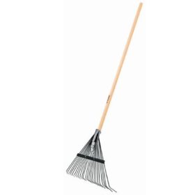 Leaf Broom With Handle 24 H.60Cm Truper Rigid Emx-24 Metal
