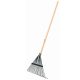 Leaf Broom With Handle 24 H.60Cm Truper Rigid Emx-24 Metal