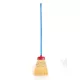 Besen mit synthetischem Griff aus PVC-Faser, 30 cm