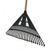 Leaf Broom 24F.60Cm With Handle Straight Black Mfg. 14526