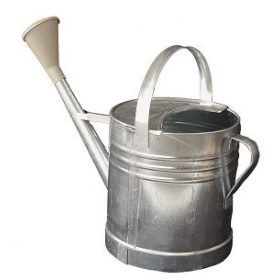 Watering can 12 L Galvanized L.