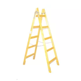 Scară de vopsea cu 5 trepte din lemn