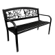 KERTI PAD FEKETE/BIRDS/ T:250KG 18KG 128*58*90CM