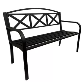 KERTI PAD FEKETE /HAMPTON/ T:250KG 15KG 128*58*90CM