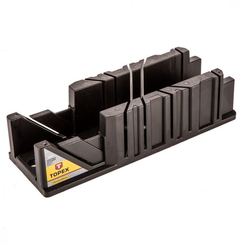 Miter Box 212*42Mm Plastic 22.5-45-90' Topex