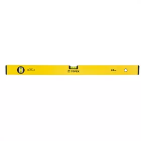 Wasserwaage 600 mm, 2 Glühbirnen, Topex