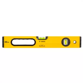 Wasserwaage 400 mm, 2 Glühbirnen, 1 Grad, Topex